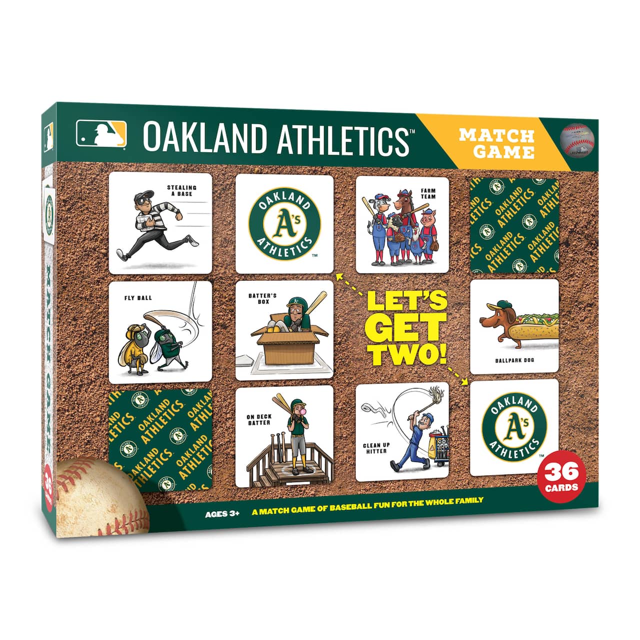 Major League Baseball Licensed Memory Match Game